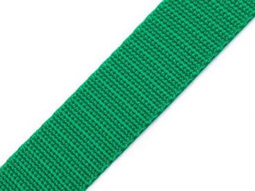 Gurtband 20mm breit Smaragdgrün